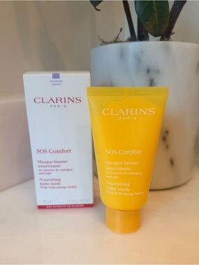 Clarins SOS Comfort Nourishing Mask New in Box/Sealed